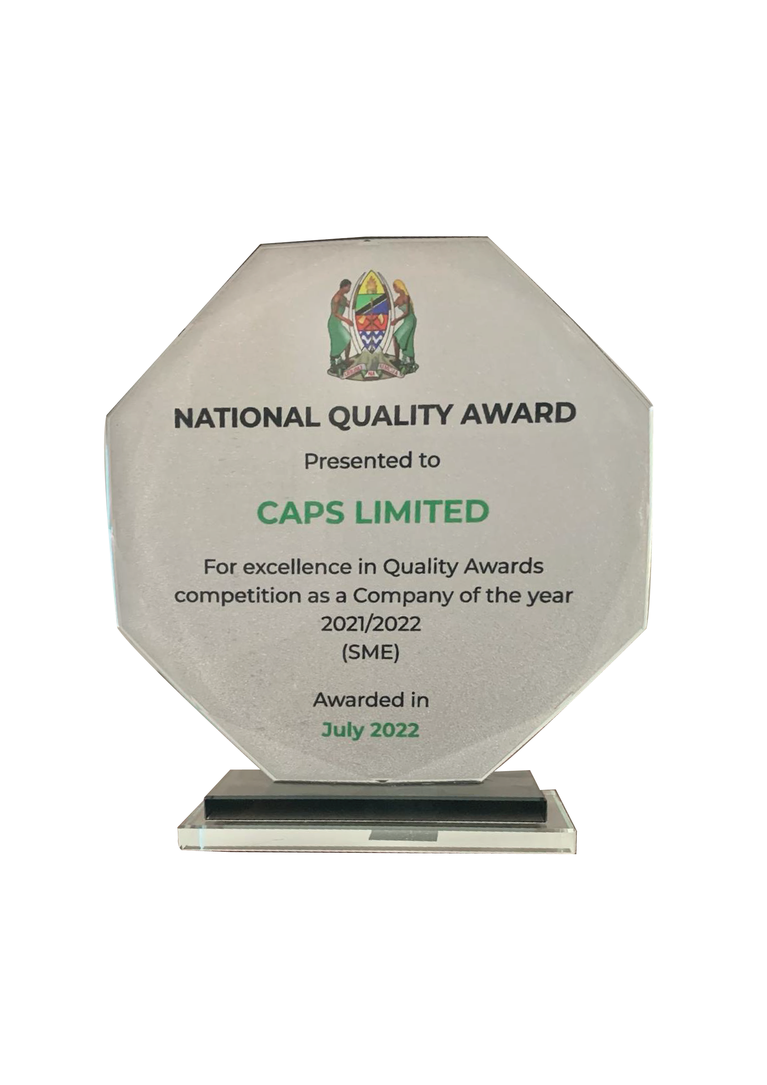National Best Service for the year